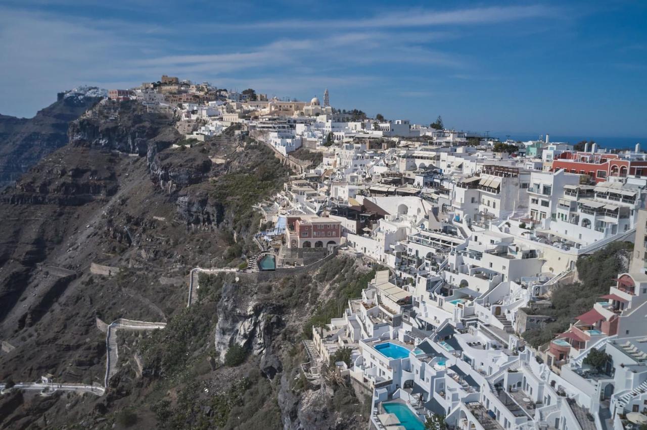 Amphitheater Cave Houses Fira  Exterior foto